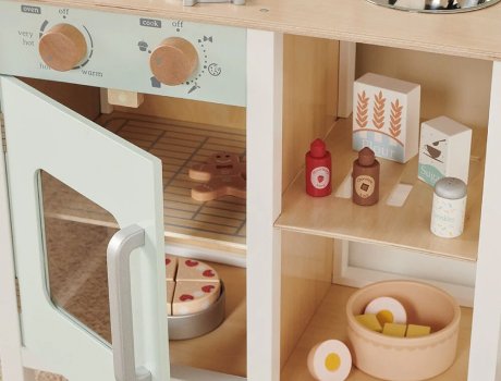 Wooden Play Kitchen